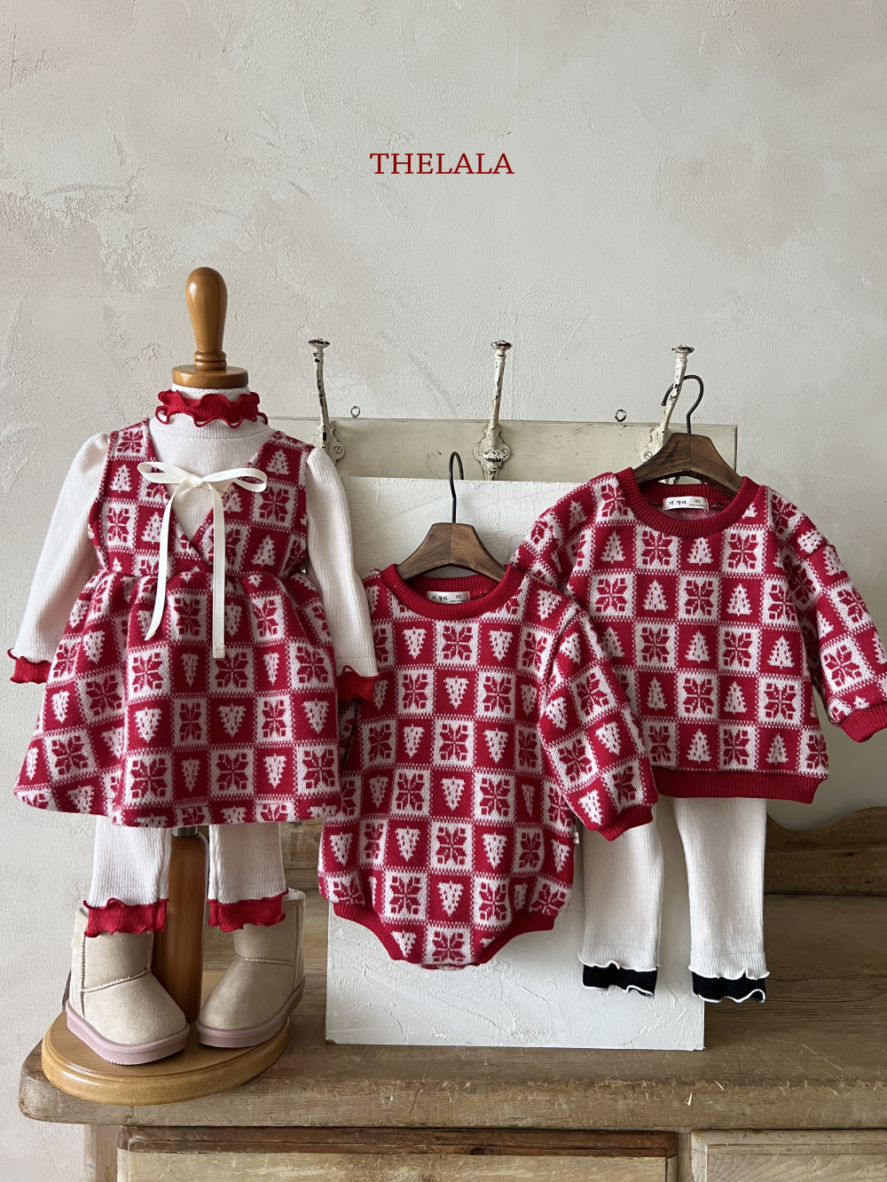 聖誕雪花片系列｜包屁衣&上衣&洋裝