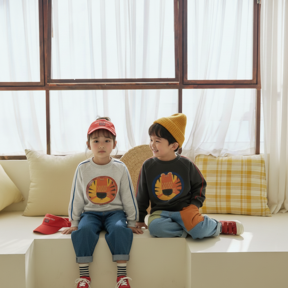 小獅王線條上衣