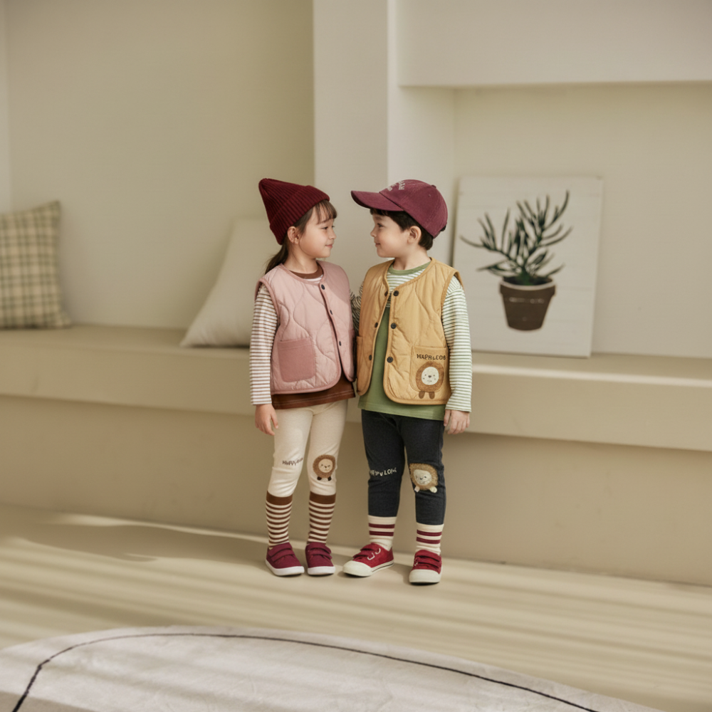 快樂獅子百搭背心