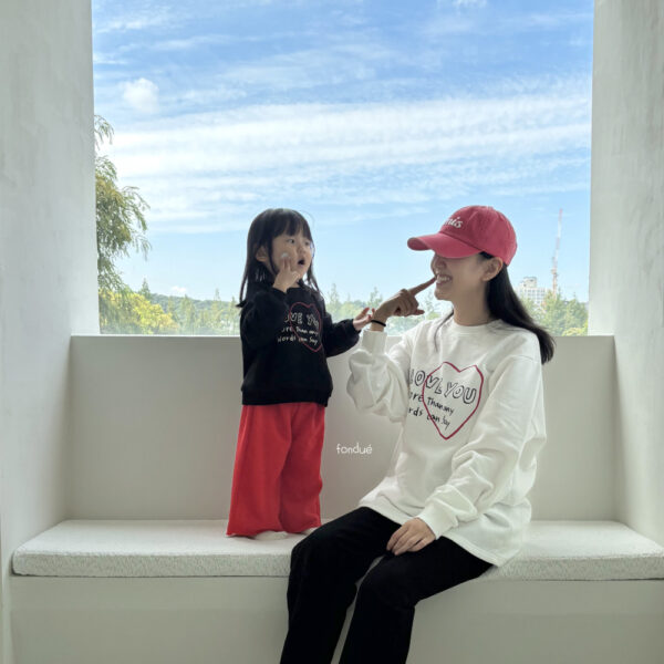 Love you 親子裝上衣