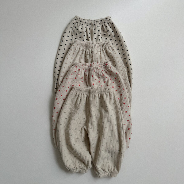 可愛百搭縮口褲