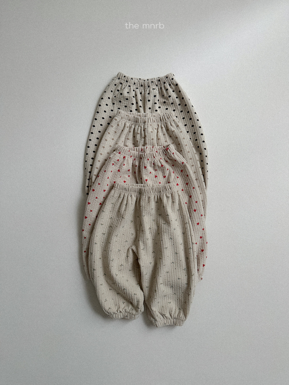 可愛百搭縮口褲