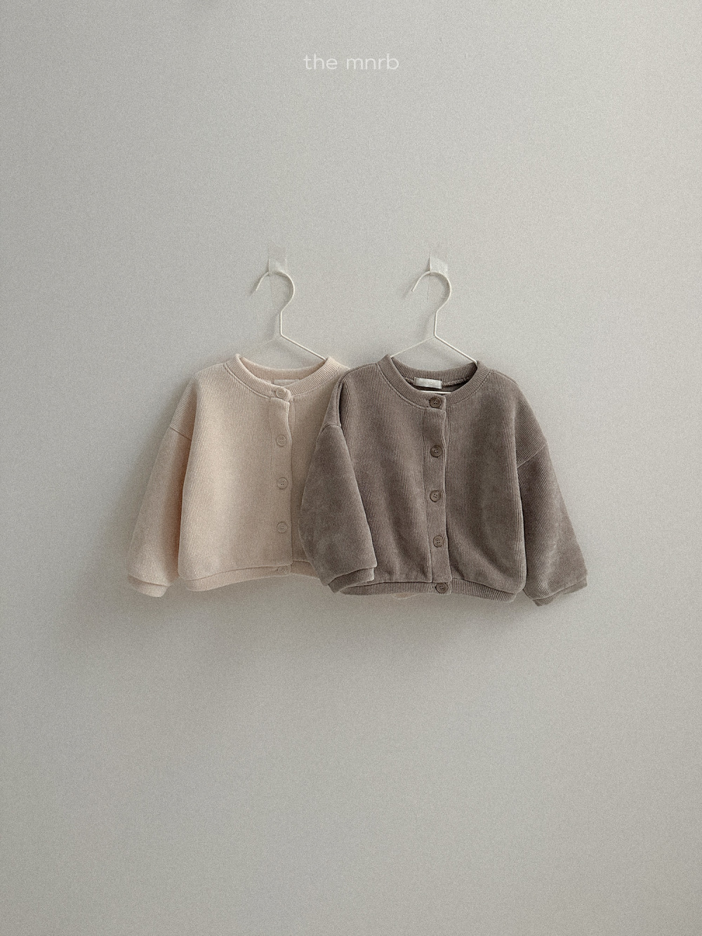 簡約大地色系開襟外套