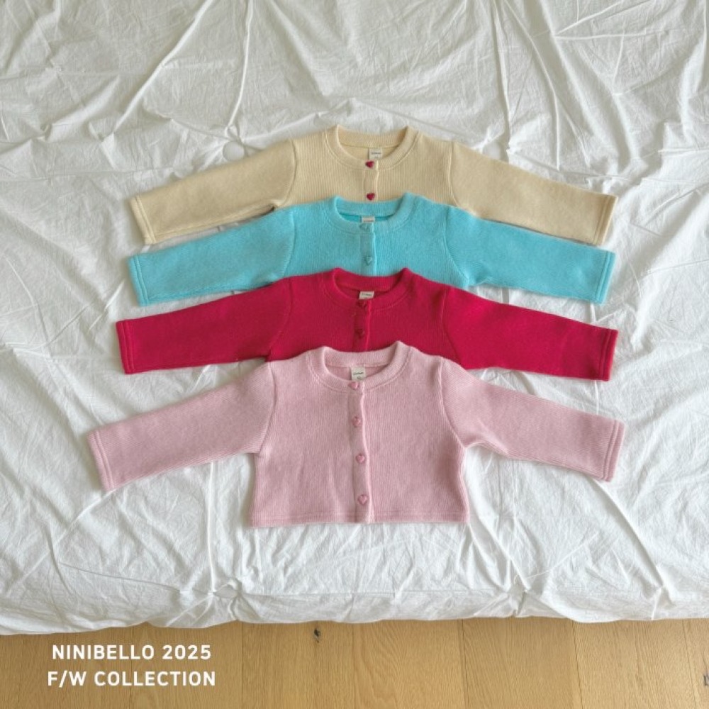 愛心毛衣針織外套