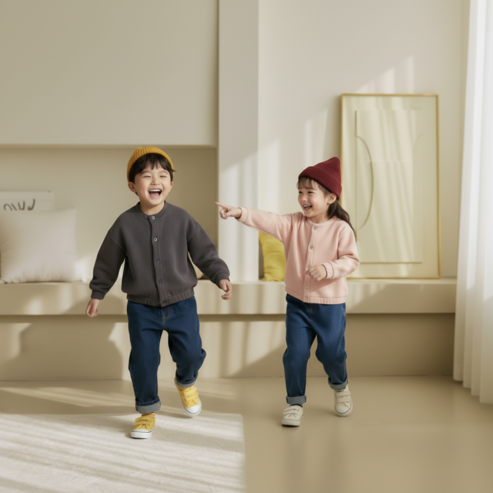 可愛熊熊簡約外套