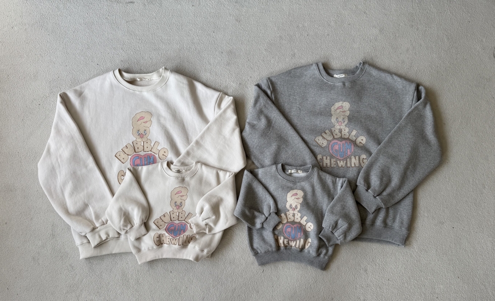 泡泡糖兔兔親子裝