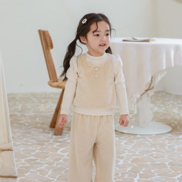 唯美珠光背心套裝