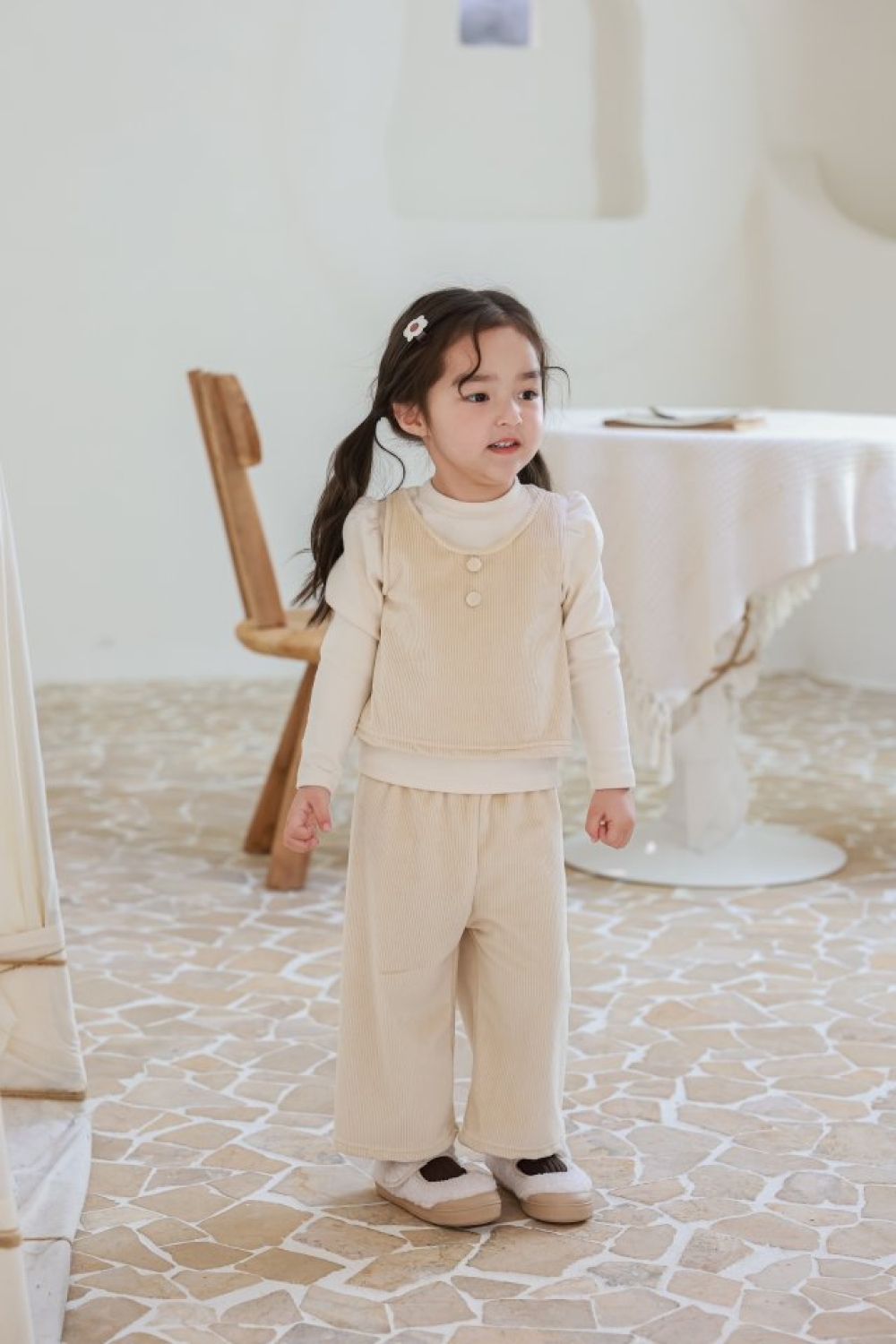 唯美珠光背心套裝