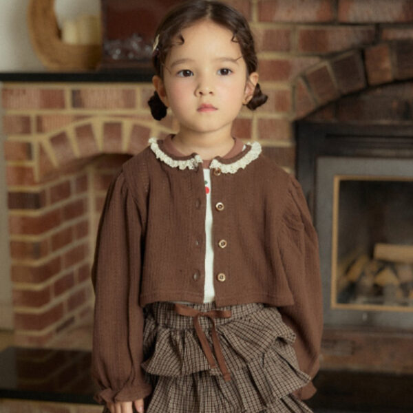 DM_20251110204611_001 素雅蕾絲花紋開襟上衣