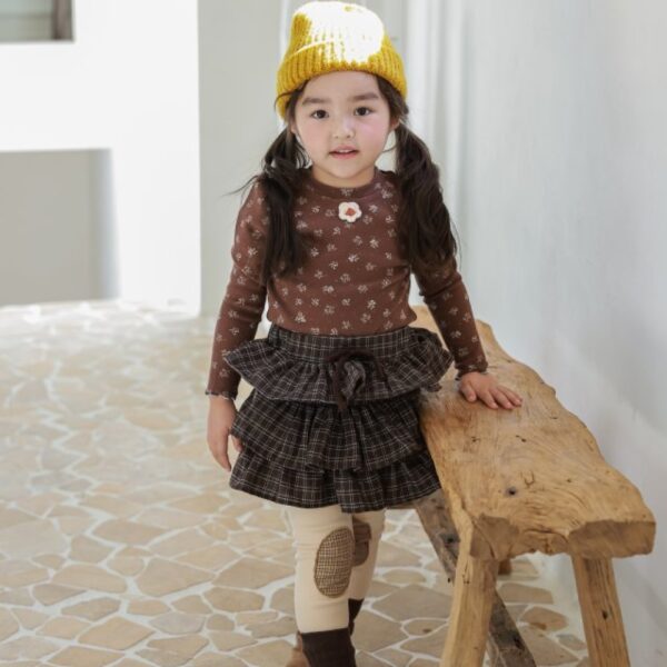 可愛雞蛋花長袖上衣