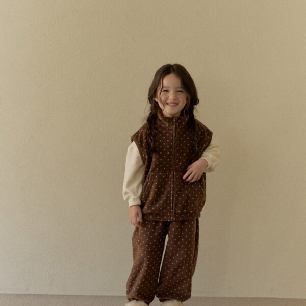 保暖點點背心套裝｜可拆買