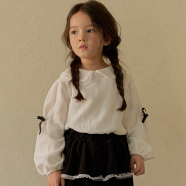 甜美蝴蝶結上衣