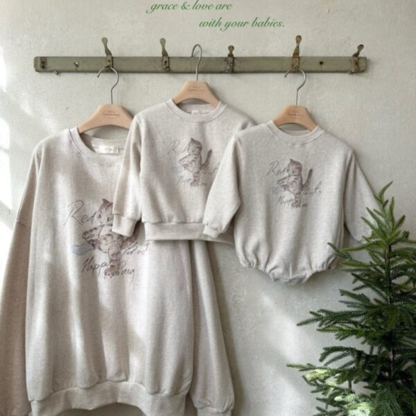 可愛貓咪親子裝系列｜上衣/包屁衣