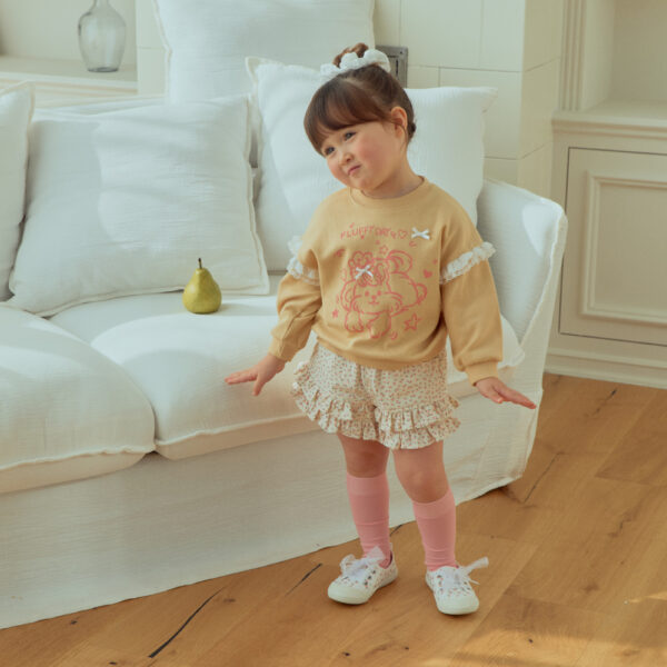 IMG_8975 碎花雙層甜美短褲